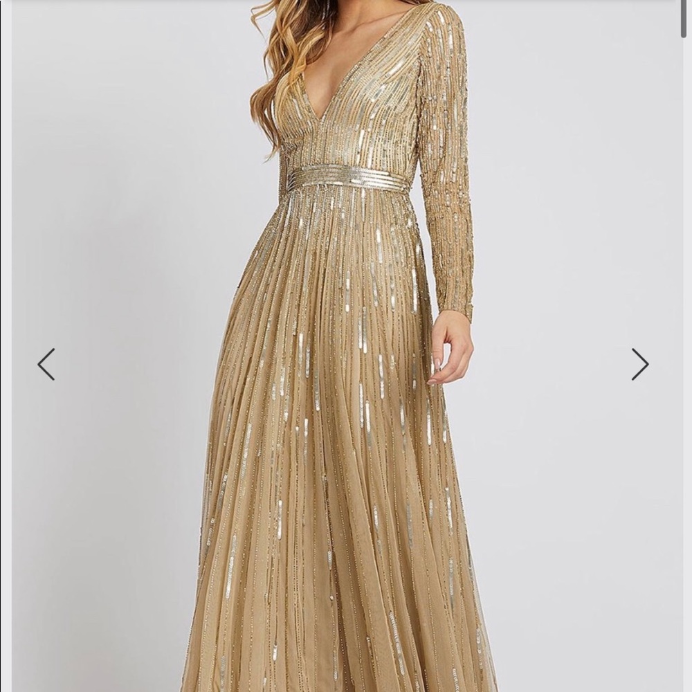 Mac Duggal sequin gown